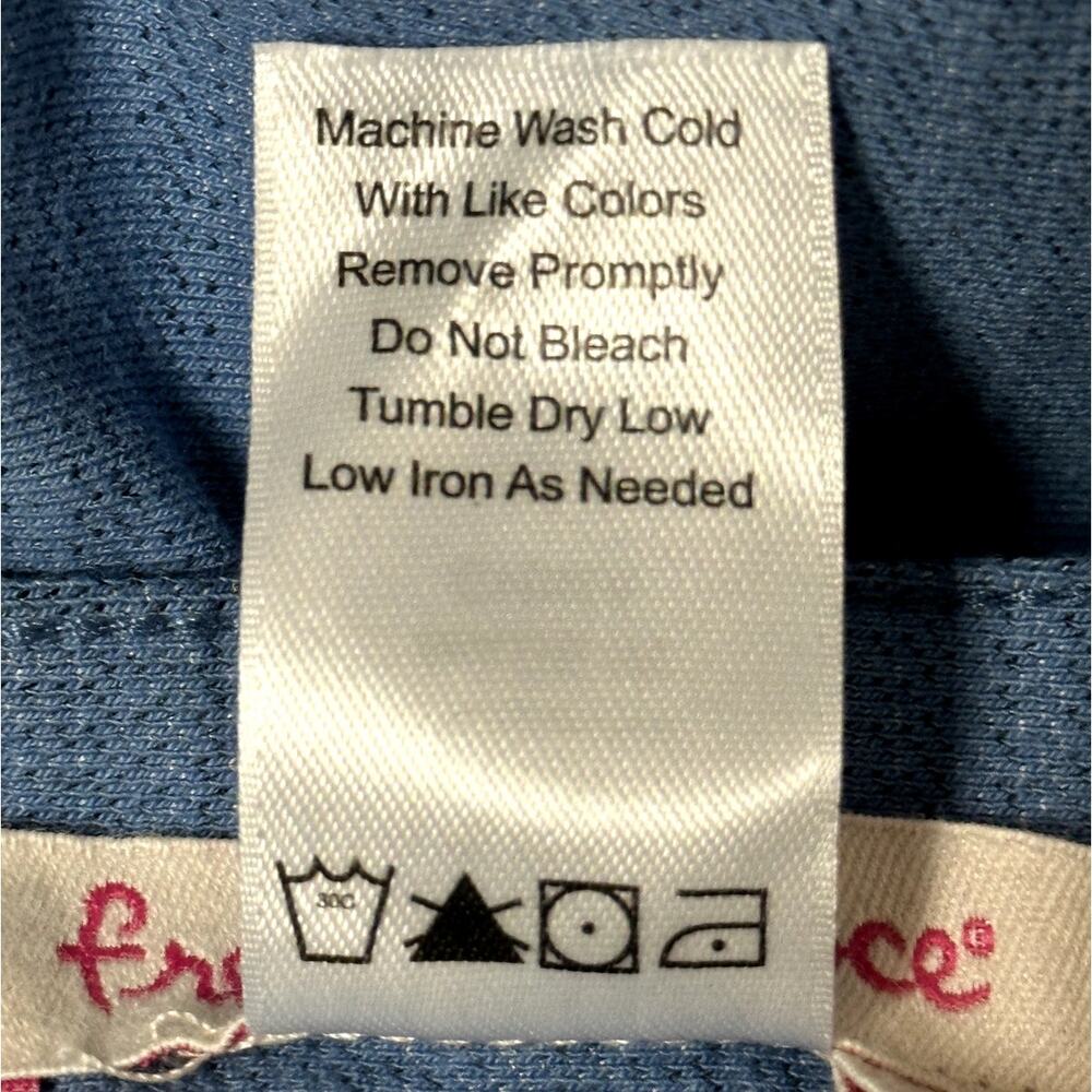 Fresh Produce NWT Fresh Fit Riviera Women Plus Size 2X Cropped Capri Blue Costal - Picture 8 of 11